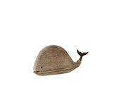 Balena in Legno naturale e coda in metallo H13: Sculture in Legno  - 91079